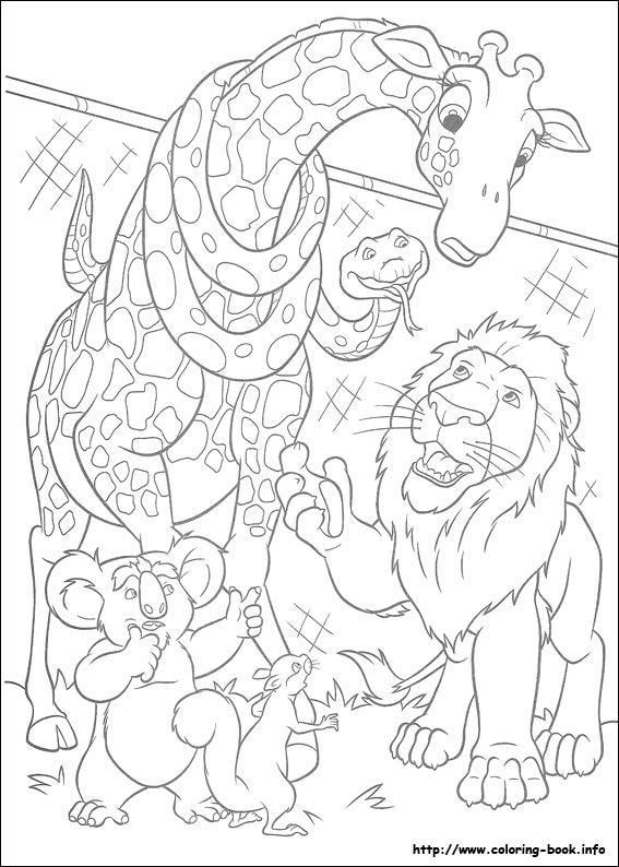 The Wild coloring picture